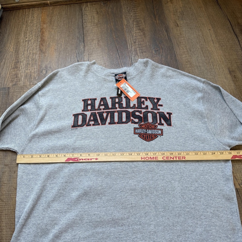 Harley-Davidson Shirt Mens XL NWT Smoky Mtn Thermal Biker USA Made Motorcycle - Picture 8 of 12